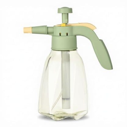 1.5L/50oz Handheld Pump Sprayer with Adjustable Nozzle, Green