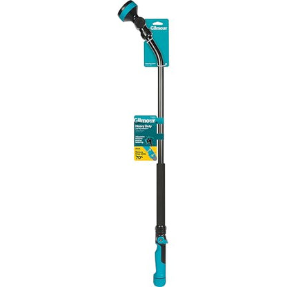 Gilmour Heavy Duty Swivel Connect Watering Wand Hose Sprayer, 5 Pattern Watering Wand for Garden Hose