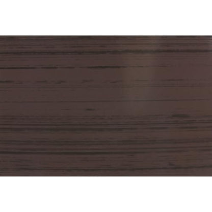 Garden Elements Indoor/Outdoor Glazed Brushed Happy Plastic Planter, Large, Dark Brown, 15" - color: Dark Brown