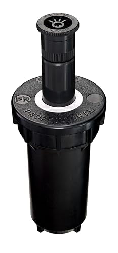 Orbit 80348 2" Professional Series Adjustable Pressure-Regulating Spray Sprinkler Body with 15' Quarter Pattern Nozzle - style: 15' Quarter Pattern