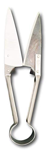 DUE BUOI Single Bow Straight Sheep Shears DB 160/27-5" Blade Length - 10" 1/2 Total Length