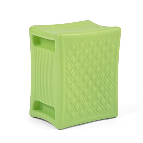 Simplay3 Handy Home 3-Level Heavy Duty Work/Garden Seat - 12" x 15" x 9" - Green, Made in USA - color: Green