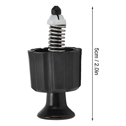 Safety Release Valve Premium Pressure Relief Replacement for Garden Sprayer Backpack Sprayer PP Black 5PCS 5cm 3L 5L 8L - color: Black