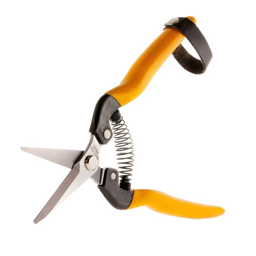 Alpen Rigi 300 Garden Snips – Japanese Stainless Steel Blades, Ultra-Sharp, Rust-Resistant, Precision Cutting for Herbs, Flowers, and Harvesting, Comfortable & Durable