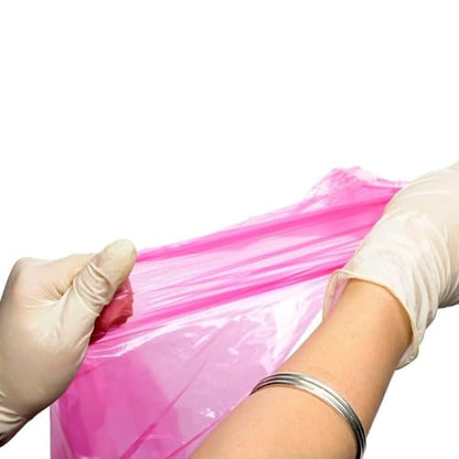50pcs Disposable Long Plastic Gloves, Veterinary Insemination Gloves, Full Arm Long Sleeve, Field Dressing