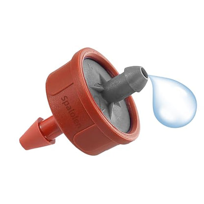 60PCS 0.75 GPH Pressure Compensating Drip Irrigation Spot Watering Drippers/Emitters, Self-Cleaning Constant Flow Drip Irrigation Emitters Heads Irrigation Drippers Parts for Drip Irrigation System - color: 60PCS, size: 0.75 GPH