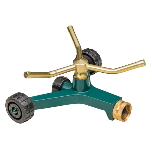 Orbit 58257N Lawn and Garden 3-Arm Metal Sprinkler with Wheel Base - style: 3-Arm Sprinkler