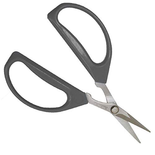 Piranha Pruner Bonsai Small Scissors, Shears Gardening Tools, Tree Cutter Trimmers, Straight Stainless Steel Blade, 40mm