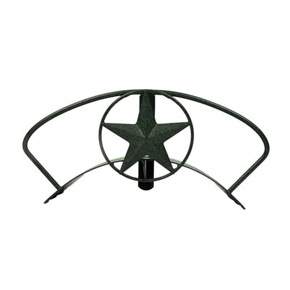 Yard Butler Heavy Duty Wall-Mounted Hose Hanger - Star Design, Green - color: Weathered Green, size: Star