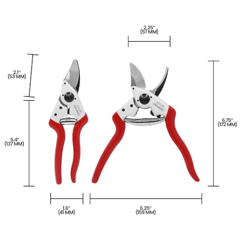 Small Professional Pruner, 7.25-Inch - 3 Pack
