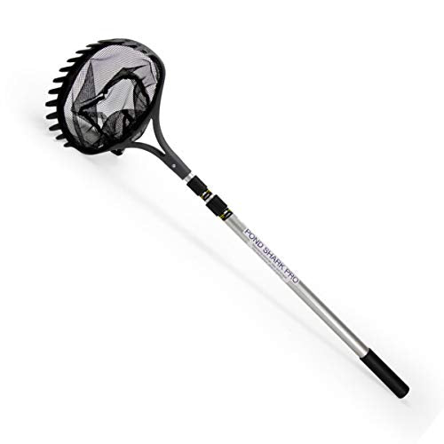 Aquascape Pond Shark Net, Skimming, Maintenance and Water Garden Tool, Extends 96-inch | 74005 - size: 96-inch