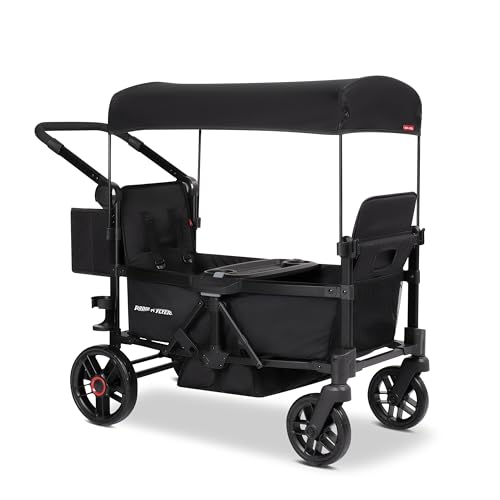 Radio Flyer Voya 2.0 2-Seat Stroller Wagon, for Kids 6+ Months, Lightweight - size: 2.0 (NEW)