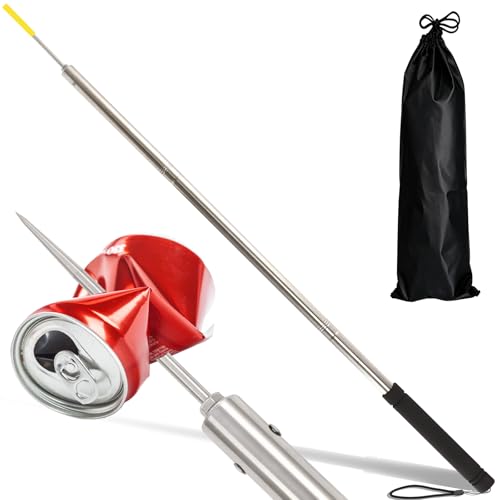 Trash Pickup Tool,47Inch Trash Picker Upper Grabber High-Duty Stainless Steels Tip Lightweight & Reinforcement Garbage Debris Nabber Litter Picker Grabber Durability Reacher Yard Stick (47in) - size: 47in