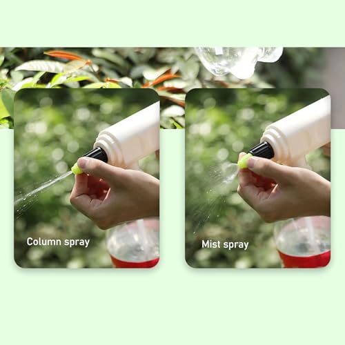 Electric Plant Sprayer Spout Battery Powered USB Rechargeable Handheld Automatic Watering Sprayer with Spray Bar (A)