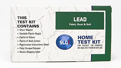 Lead Test Kit in Paint, Dust, or Soil 5PK (5 Bus. Day) Schneider Labs - size: 5 Pack 5 Day