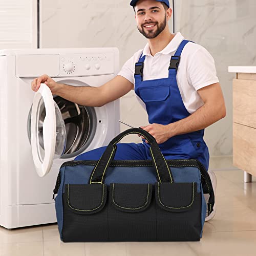 Sanwuta 3 Pack 16 Inch Tool Bags, Classic, Blue - color: Blue, size: 16 Inch, style: Classic