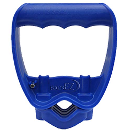 Back-Saving Tool Handle Attachment, EVR-Grip Upgrade, Labor-Saving Ergonomic Shovel Add-on Handle, Blue - color: Blue