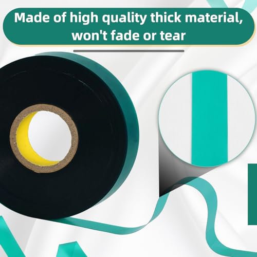 Plant Tape 10 Pack, Garden Tape and Plant Ties for Outdoor Plants, 200FT Length, 1/2 Inch Width, 180um Thickness, for Tomato Grape Vine Grafting, Vegetables Garden Use - size: Thick
