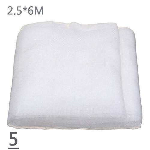 Mesh Protective Net, Insect Pest Control Netting Mesh Vegetables Garden Farm Supplies Garden Crops Plant Netting(2.5x6m) - size: 2.5x6m