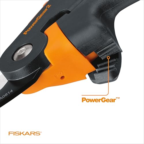 Fiskars PowerGear2 Bypass Pruning Shears, 3/4" Cut Capacity Garden Clippers - size: PowerGear2