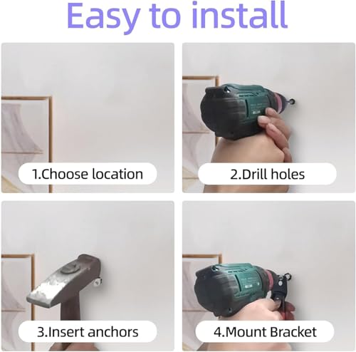 Steel Garage Hooks 18 Pack Storage Heavy Duty, Anti-Slip Wall Hooks for Tools - color: 2026 New Combo-18PC