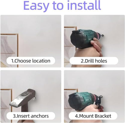 Steel Garage Hooks 18 Pack Storage Heavy Duty, Anti-Slip Wall Hooks for Tools - color: 2026 New Combo-18PC