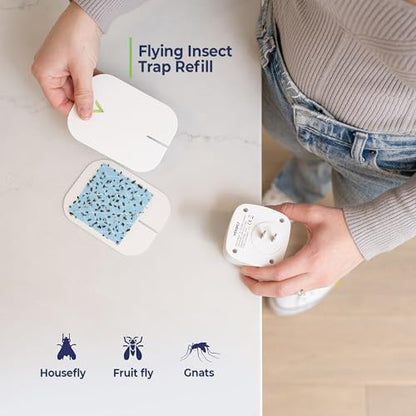 VEYOFLY Official Refill Fruit Fly Traps Indoor, Gnat Trap | 5-Pack - size: 5 Refills Pack