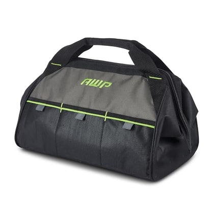 AWP Tool Bags, Premium Tool Bag, Black, Durable Tool Tote, for Professionals and Contractors - size: 15 Inch, style: Tool Bag