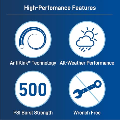 Orbit Pro POLYFUSION Heavy Duty Water Hose (50-Foot x 5/8-Inch) - size: 50 Ft, style: Pro Polyfusion