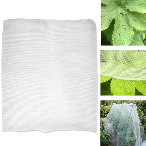 4Ft x 12Ft Garden Netting, Fine Mesh Insect Netting for Plant Protection - size: 4Ft x 12Ft