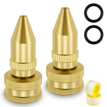 2Pcs 181331 Brass Adjustable Nozzle with Gaskets