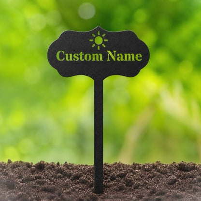 RealSteel Custom Seed & Plant Markers – Metal Garden Stakes for Herbs, Fruits & Vegetables | Elegant Steel Plant Labels for Pots, Raised Beds & Outdoor Gardens | Farmhouse & Greenhouse | Trowel & Claw - style: Trowel & Claw