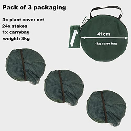 Pop up Gardening Net Cover,36x36x39 inch Pack of 2,Pest Guard Cover for Vegetables Fruits Durable Plant Gardening Net, Pop-Up Chicken Pen for Small Animals Outdoor Run and Pet Enclosure - size: 36x36x39 inches