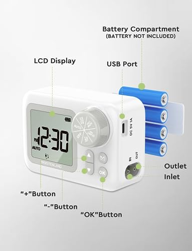 Moistenland Automatic Plant Waterer, Indoor Plant Watering System