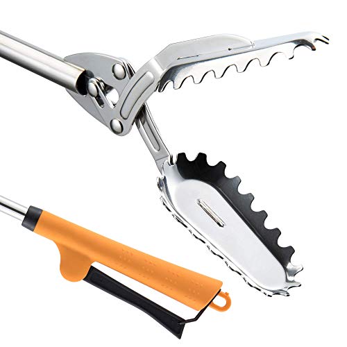 FTH Stainless Steel Grabber Reacher Pickup Tool Heavy Duty Trash Picker 31" - color: 31 Inch