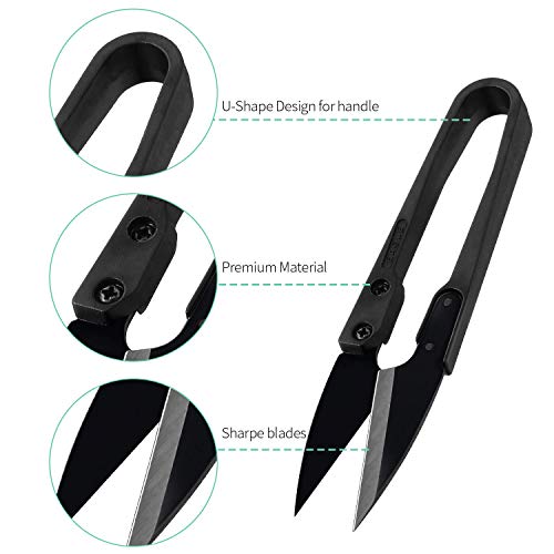 16pcs Bonsai Pruning Scissors Mini Garden Clippers Pruning Shears for Bud