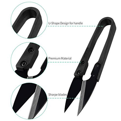 16pcs Bonsai Pruning Scissors Mini Garden Clippers Pruning Shears for Bud