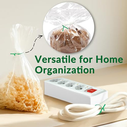 Gardzen 300 Pack 12" Twist Ties Reusable Coated Wire Plant Ties - size: 12 Inch