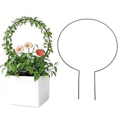 2Pcs Round Plant Trellis, Acrylic Small Trellis