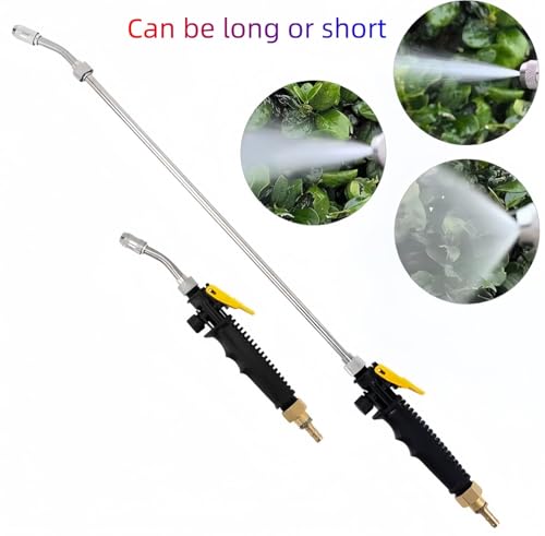 29" Sprayer Wand, Adjustable Stainless Steel Spray Wands for Garden Hose
