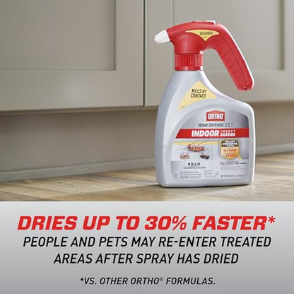 Ortho Home Defense Max Indoor Insect Barrier, 1.5 L - color: Quickhand Sprayer