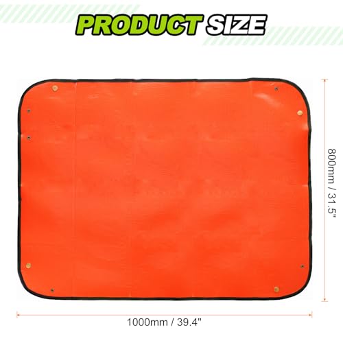 HARFINGTON 2Pcs Repotting Mat 31.5"x39.4" PE Cloth Waterproof Plant - color: Yellow, size: 31.5" x 39.4"