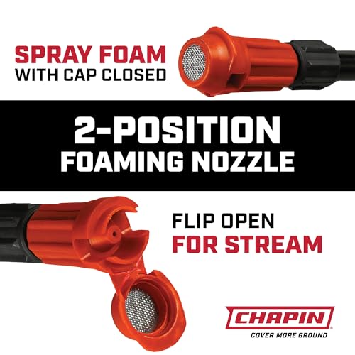 CHAPIN 22541 1-Gallon Foaming Pump Sprayer for Lawn & Garden, 2-Pack - size: 2-Gallon