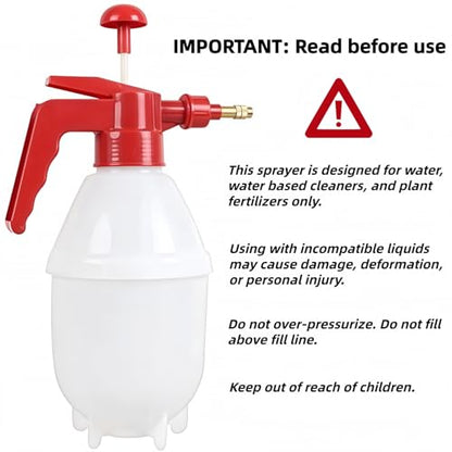 800mL Multi Purpose Pressure Sprayer for Water Plant Misting Household Cleaning and Window Wiping Heavy Duty 0 8L Pump Action Spray Bottle