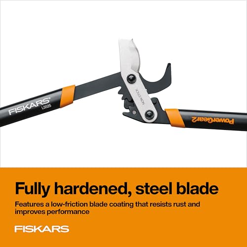 Fiskars 25” PowerGear2 Garden Bypass Loppers, 1.75" Capacity Tree Trimmer - style: 25 in