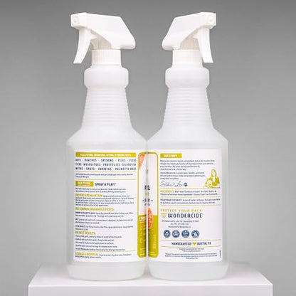 Wondercide - Indoor Pest Control Spray for Home & Kitchen Lemongrass 32 oz - size: 32 Fl Oz (Pack of 1)