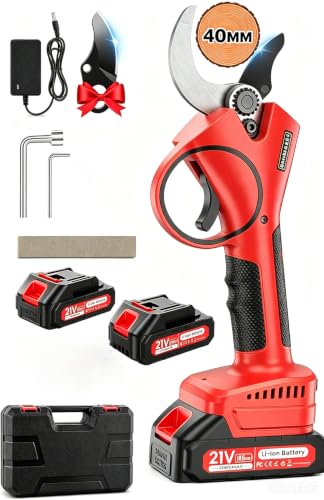 Electric Pruning Shears, 1.6" Cutting Cordless Pruner for Gardening - style: A--Electric Pruning Shears