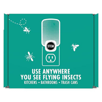 STEM Flying Insect Indoor Trap, UV Light Plug-In, 1 Device + 3 Cartridge - size: 1 Device + 3 Cartridges
