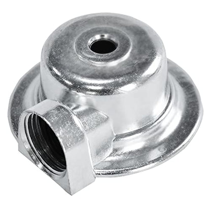 Metal Lawn Sprinkler, 1 Pack Outdoor Garden Watering Sprinklers for Yard Small Areas Lawn with Gentle Water Flow(Silver) - color: Silver