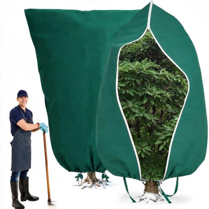 Plant Freeze Protection Covers for Winter Plants Gardens Frost, Sun, Pests - size: 2 96×96in